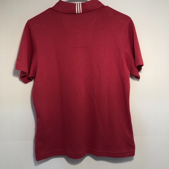 NWT***pink adidas polo tennis shirt - Picture 4 of 4